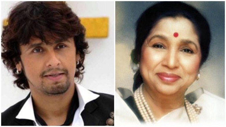 Sonu Nigam and Asha Bhosle