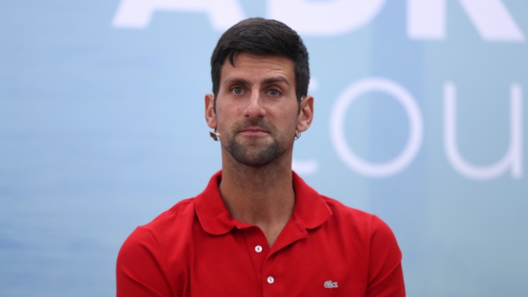 Danielle Collins exposes huge Novak Djokovic 'contradiction' Novak Djokovic. (Reuters Photo)