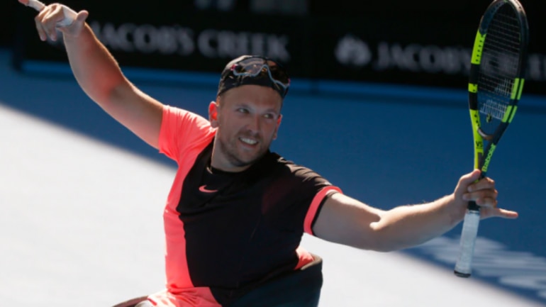 Australian Paralympic tennis champion Dylan Alcott (Reuters photo) Australian Paralympic tennis champion Dylan Alcott (Reuters photo)