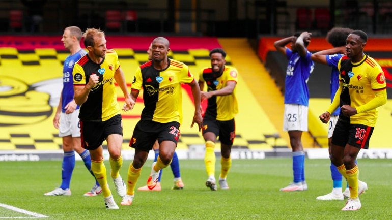 Two late stunners as Watford and Leicester play out 1-1 draw in Premier League
