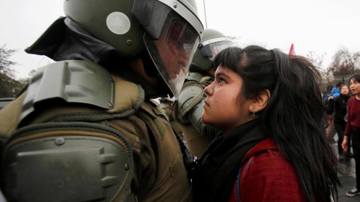 Fact Check Truth Behind Young Girl S Death Stare At Policeman Fact Check News Fact Check Truth Behind Young Girl S Death Stare At Policeman Fact Check News