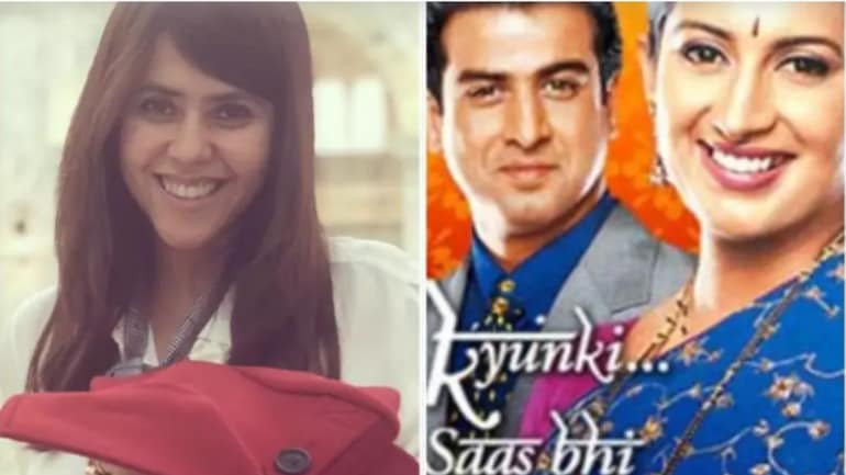 Happy birthday Ekta Kapoor: Smriti Irani, Kyunki Saas Bhi team come