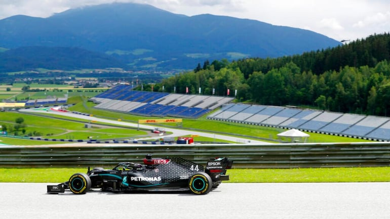Pole Position Time Qualifying Results 2020 Austrian F1 Gp