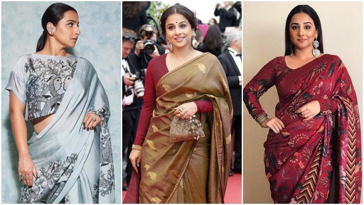 Fashion Friday: How Vidya Balan made the saree sexy for Millennial ...
