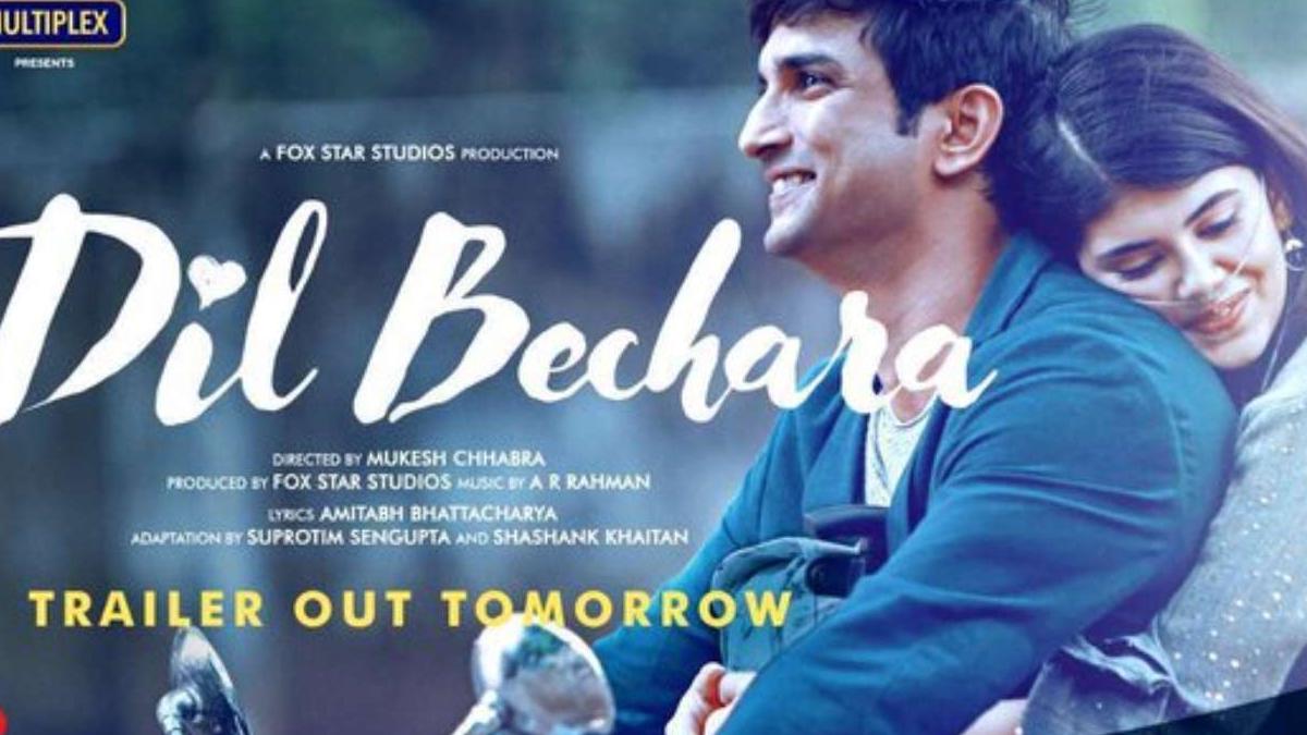 Dil Bechara: Sushant Singh Rajput and Sanjana Sanghi's film trailer to release on July 6