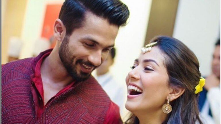 Shahid Kapoor and Mira Rajput.