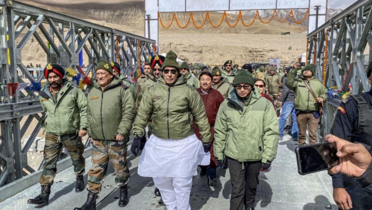 Defence Minister Rajnath Singh to visit Ladakh on Friday