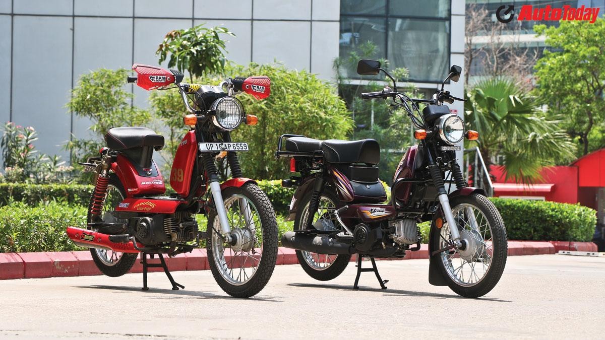 Moped discount bike tvs