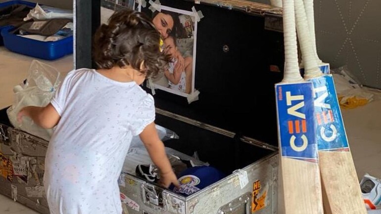 IPL 2020: Samaira helps dad Rohit Sharma pack for UAE, Krunal Pandya gets used to travelling in new travel kit