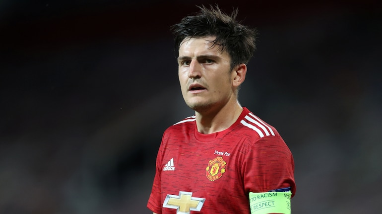 Manchester United captain and England defender Harry Maguire. (Reuters Photo)