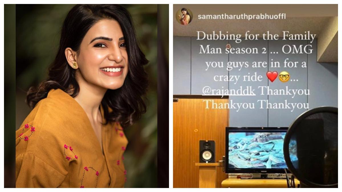 Samantha Akkineni dubs for The Family Man Season 2: You guys are in for a crazy ride