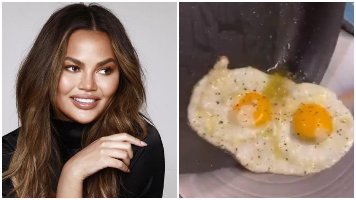 Chrissy Teigen Shows You How To Cook Perfect Sunny Side Up Eggs In New Video Watch Tutorial Lifestyle News