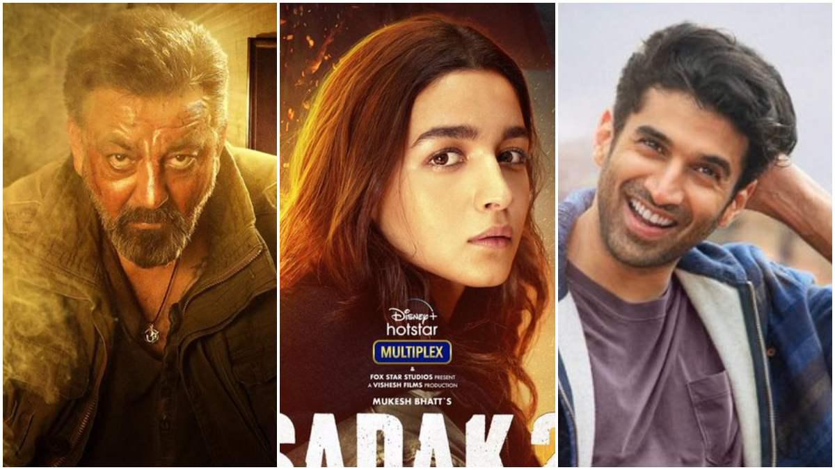 Sadak 2 New posters reveal first looks of Alia Bhatt Sanjay Dutt and