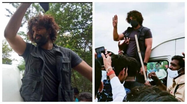 Allu Arjun visits Adilabad with family members and friends. See pics and videos - India Today