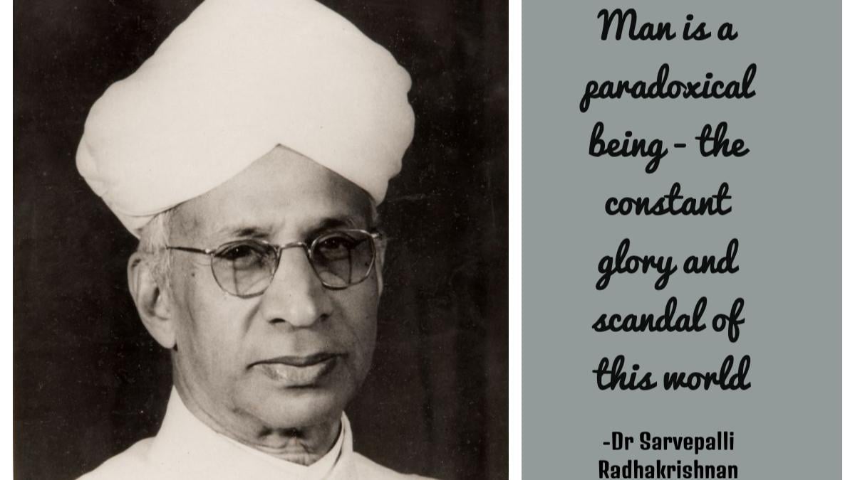 Dr Sarvepalli Radhakrishnan birth anniversary: Here are 10 quotes ...