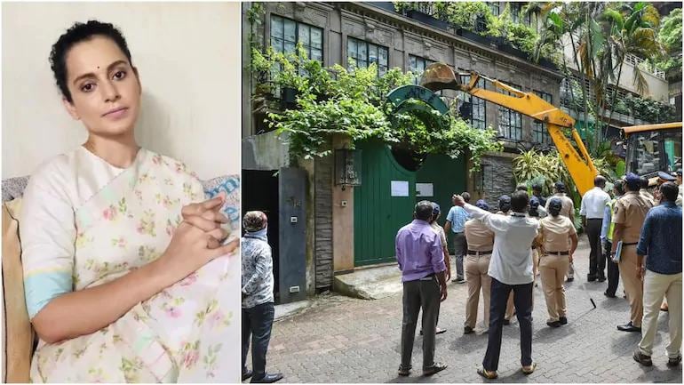 After demolishing part of Kangana's office, can BMC tear down her home too? - India News