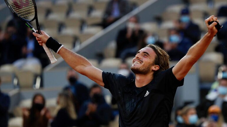 French Open 2020 Semi Finalist Stefanos Tsitsipas Mother Also Part Of Coaching Set Up Headed By His Father Sports News