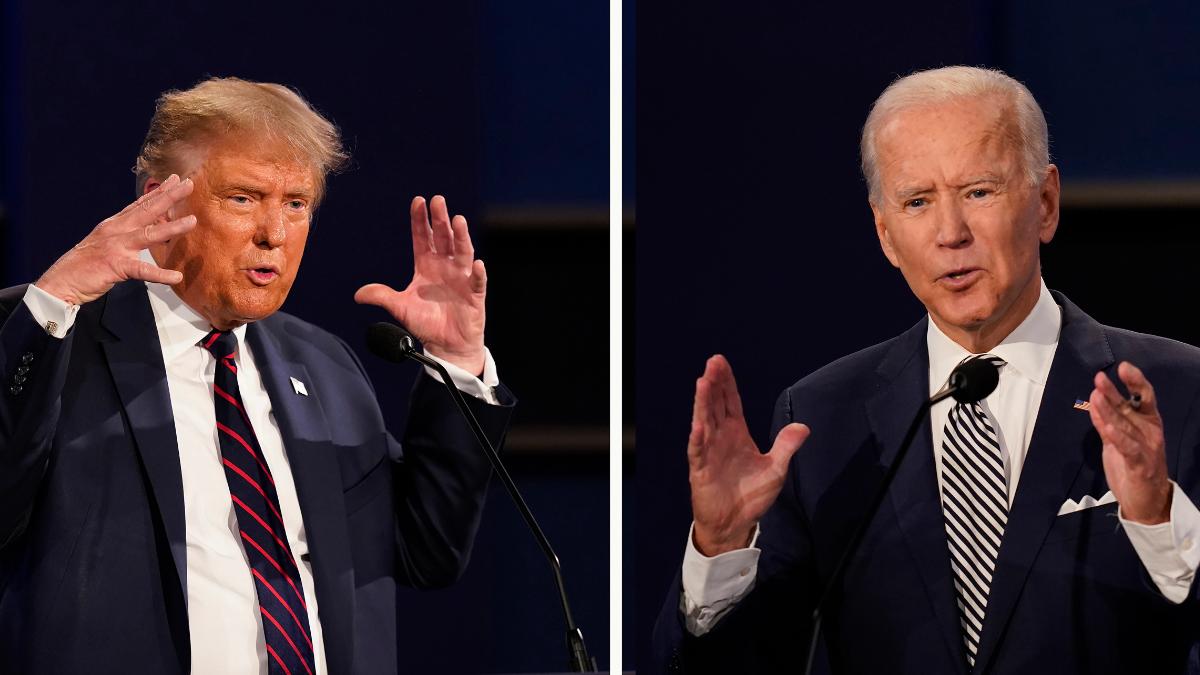 Masks matter: Joe Biden criticises Donald Trump for removing mask for photos