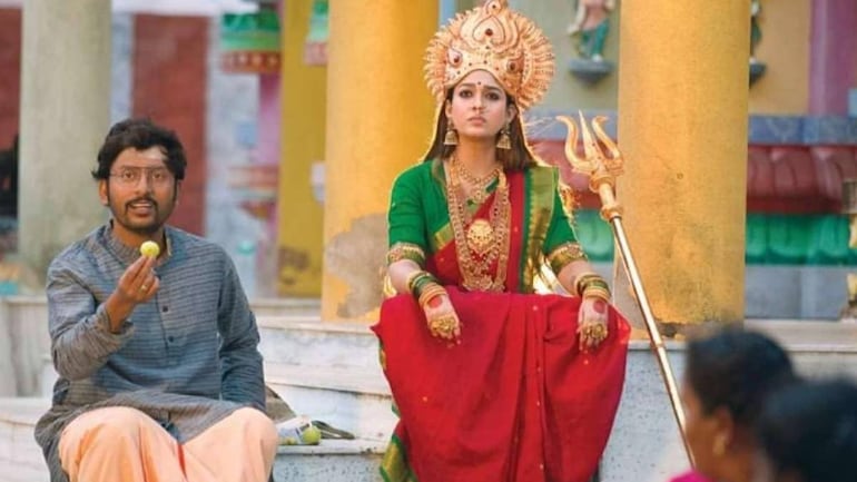 Mookuthi Amman trailer is here, Nayanthara and RJ Balaji take potshots at religious politics - Movies News
