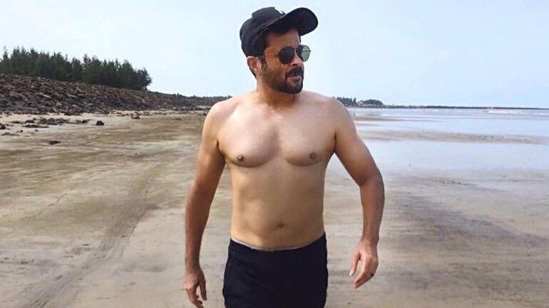 Shirtless Anil Kapoor does not preach. Just removes his top and burns the Internet - Movies News