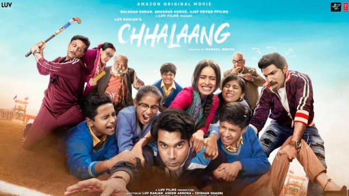 Rajkummar Rao and Nushrat Bharucha inspire children in Chhalaang trailer