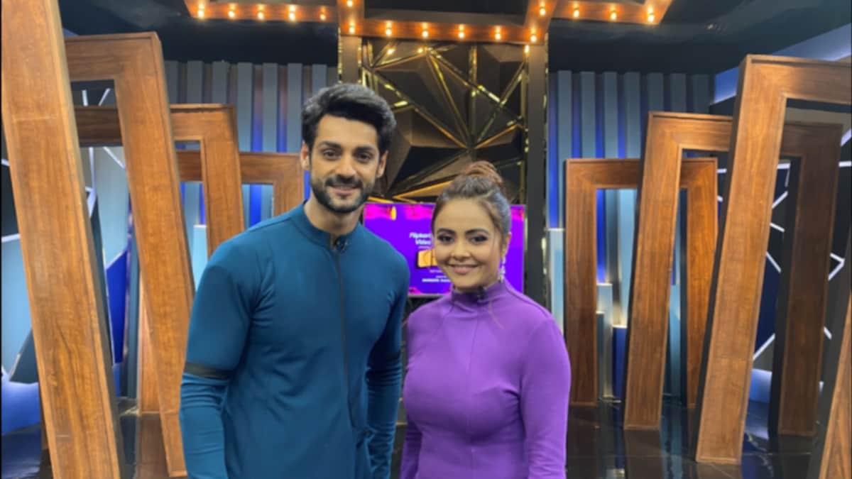 Devoleena Bhattacharjee was a guest on Karan Wahis Bigg Buzz on Voot.