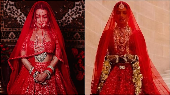 Anushka wedding dress deals