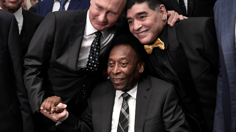 Pele mourns Diego Maradona's death: One day we'll kick a ball together in the sky above - Sports News