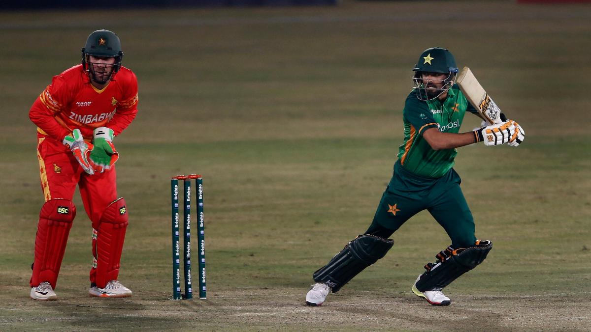 Pak Vs Zim 2nd Odi Iftikhar Ahmed And Babar Azam Star As Pakistan Clinch Series With 6 Wicket Win Sports News