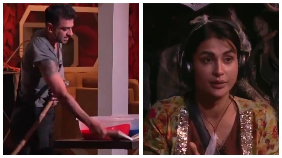 Bigg Boss asks Eijaz to sacrifice his photo frame to save Pavitra from nomination. New video