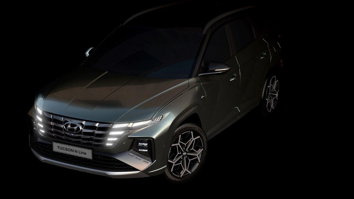 Hyundai Tucson N Line Exterior Teased Auto News Calendar Events In Tucson 2022