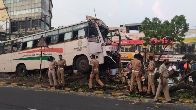 KSRTC bus accident