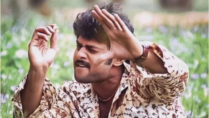 Prabhas in SS Rajamouli's Chatrapathi. Prabhas in SS Rajamouli's Chatrapathi.