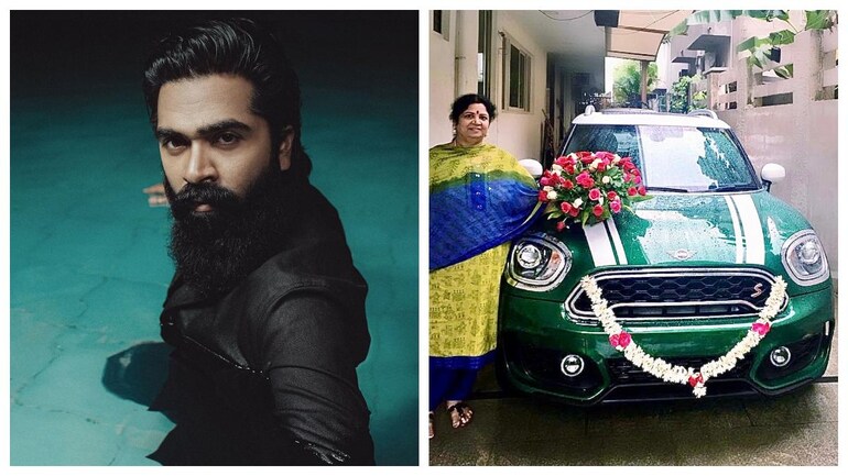 Simbu S Mom Usha Gifts Him His Dream Car A Swanky Mini Cooper Trending Now Movies News