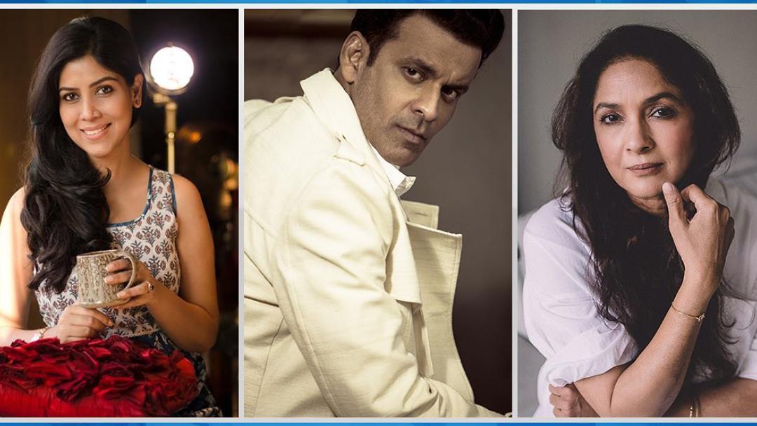 Manoj Bajpayee Neena Gupta Sakshi Tanwar Come Together For Thriller Dial 100 Movies News