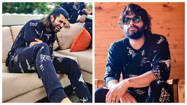 Allu Arjun looks dapper in Vijay Deverakonda's Rowdy jogger set. Viral