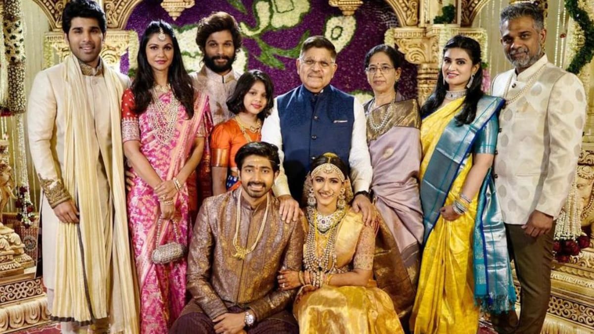 Allu Arjun and family congratulate newlyweds Niharika and ...