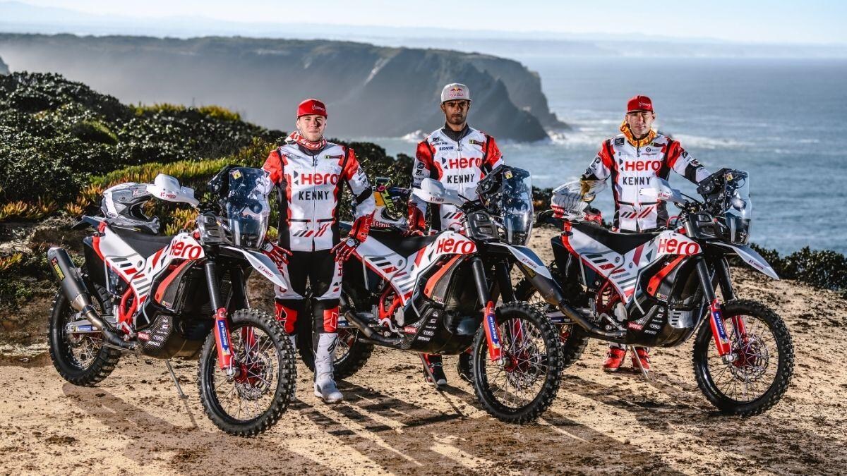 Hero Motosports Announces 3 Rider Squad Unveils New Rally Bike For Dakar 21 Auto News Hero Motosports Announces 3 Rider Squad Unveils New Rally Bike For Dakar 21 Auto News