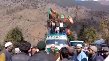 A still from the viral video