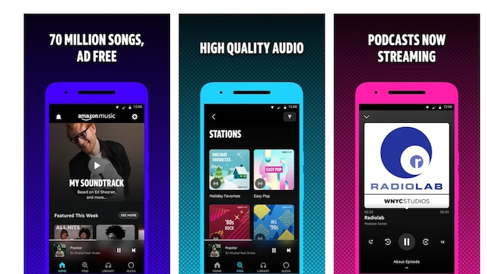 Amazon sales music app