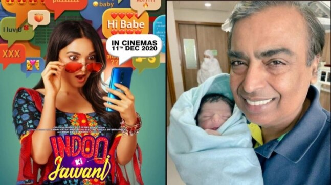 Your Weekend Planner Dec 11: Indoo Ki Jawani in theatres, a new Ambani in town - Vimarsana News