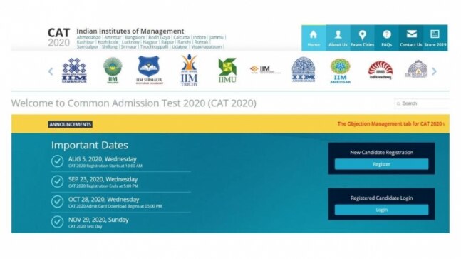 CAT 2020 answer key: Last day to raise objections, here's direct link - Vimarsana News