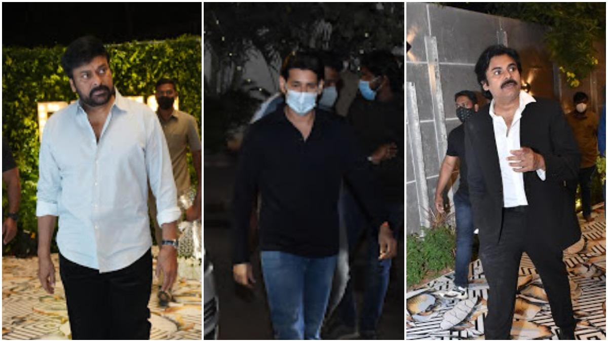 Mahesh Babu, Chiranjeevi and Pawan Kalyan attend Dil Raju's 50th birthday bash