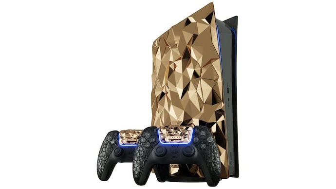 This luxe, golden PlayStation 5 edition is the PS5 of your dreams