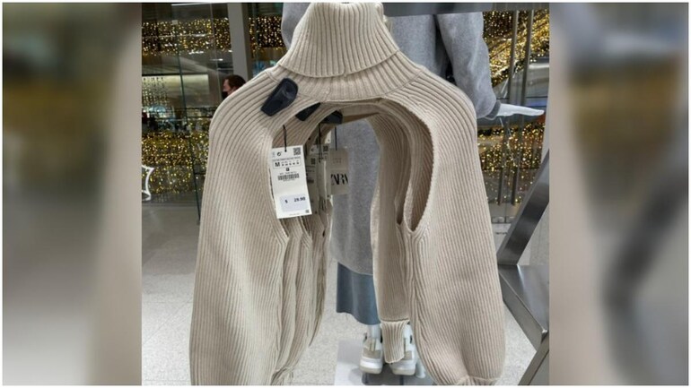 Zara S Arm Warmer Worth Rs 1790 Goes Viral For Its Bizarre Design Twitter Reacts Trending News News