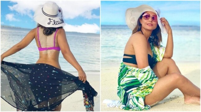 Hina Khan looks forward to 2021 with throwback pic from Maldives vacay - Vimarsana News