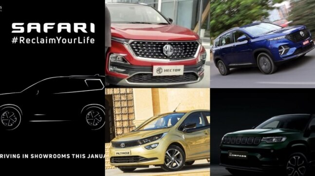 Upcoming cars in January 2021: Tata Safari, new MG Hector, Tata Altroz turbo petrol, new Jeep Compass and more - Vimarsana News
