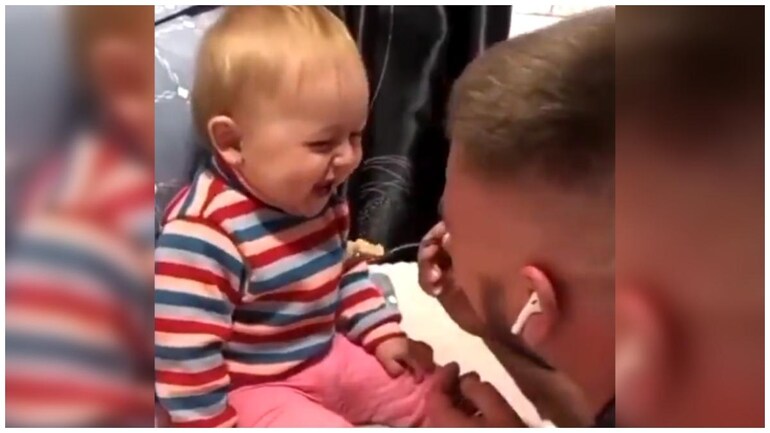 This Adorable Video Of A Toddler Giggling With His Dad Is Crazy Viral Watch Trending News News This Adorable Video Of A Toddler Giggling With His Dad Is Crazy Viral Watch Trending News News