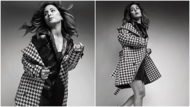 Hina Khan gives a stylish twist to her winter photoshoot in Rs 12k coat. See post - Vimarsana News