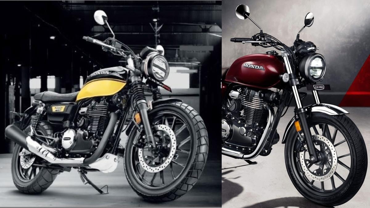 Honda CB350RS vs Honda H ness CB350 differences explained India